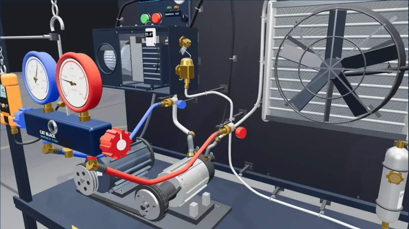Cat Black: Tienda online de refrigeración con academia y simuladores 3D
