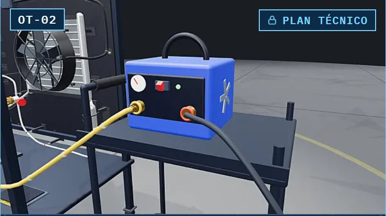 Simulador 3D OT-02: Recuperar y hacer vacío